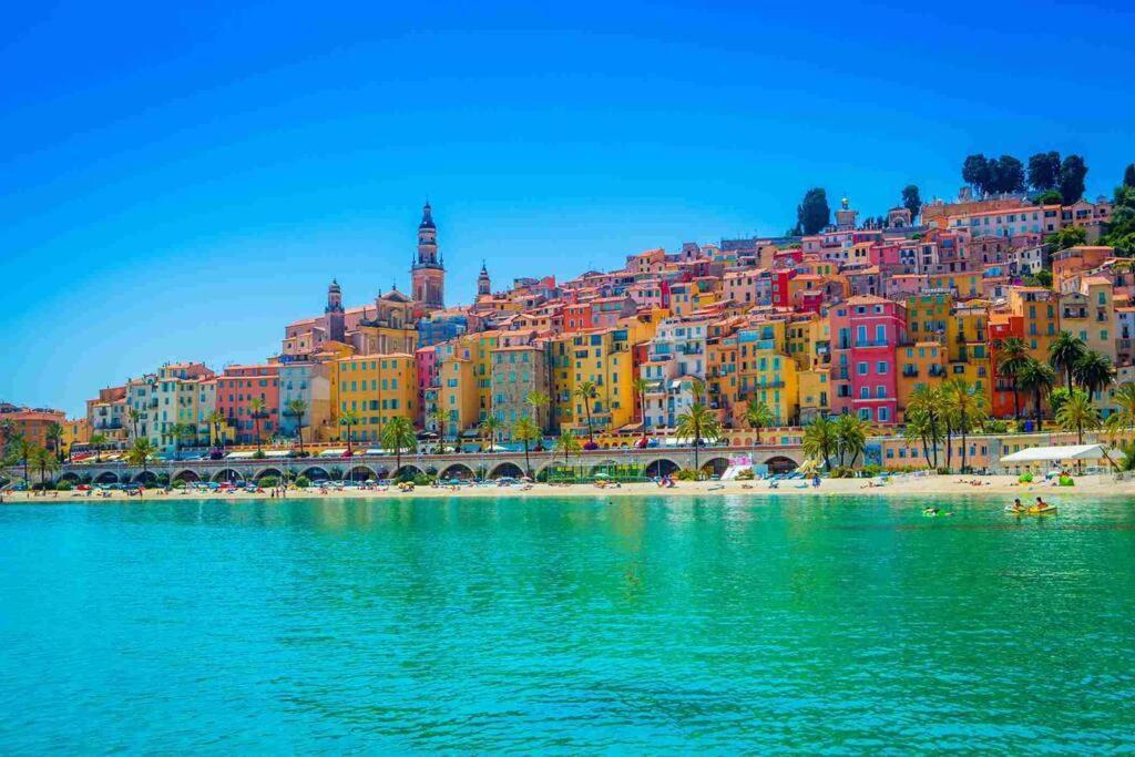 French Riviera: Seafront Apt & Pool Near Monaco Rocabruna Exterior foto