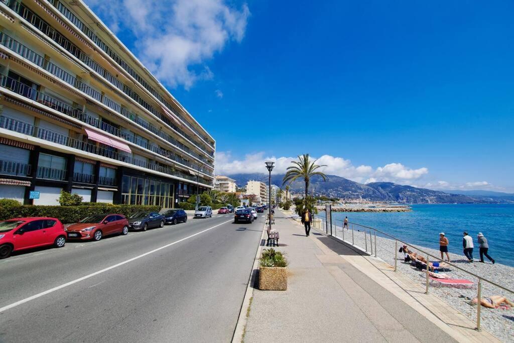 French Riviera: Seafront Apt & Pool Near Monaco Rocabruna Exterior foto
